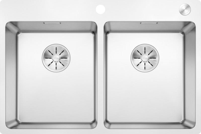 Evier 2 bassins Blanco 525248/** vooraanzicht