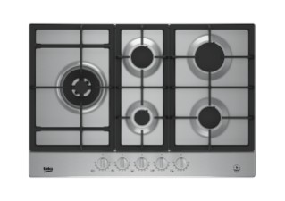 Taque de cuisson au gaz Beko HIAL75325SX vooraanzicht