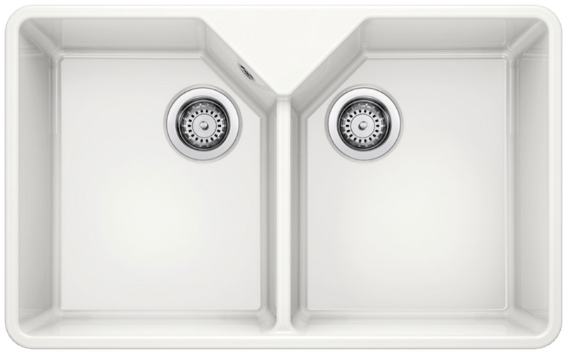 Dubbele spoelbak Blanco 525164 vooraanzicht