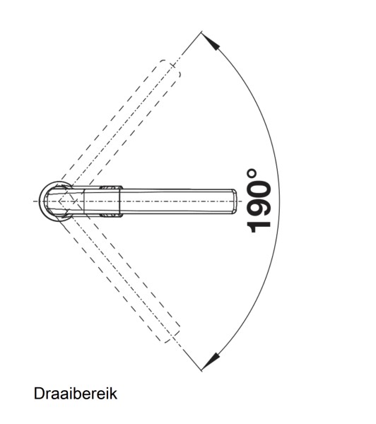 Eéngreepskraan Blanco 521285 detail 2