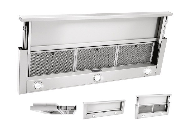 Hotte aspirante sans moteur Venduro TA90/300-SRINOX vooraanzicht