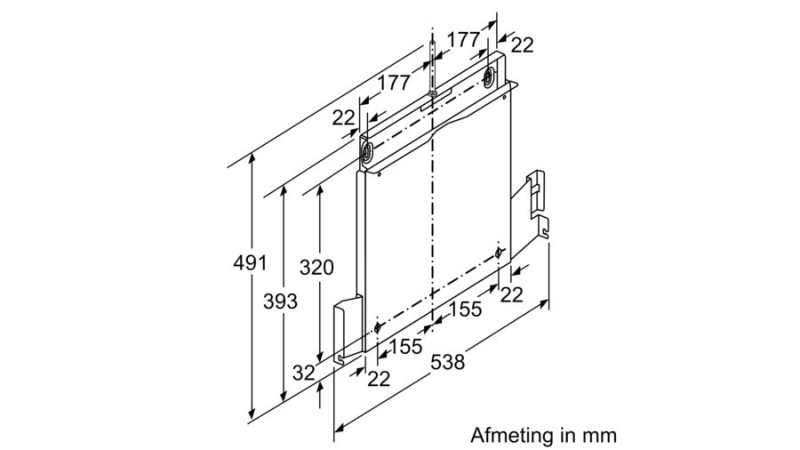 Hotte accessoires Bosch DSZ4660 detail 1