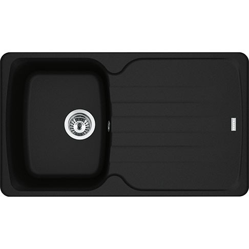 Enkele spoelbak Franke AZG611MB1 vooraanzicht