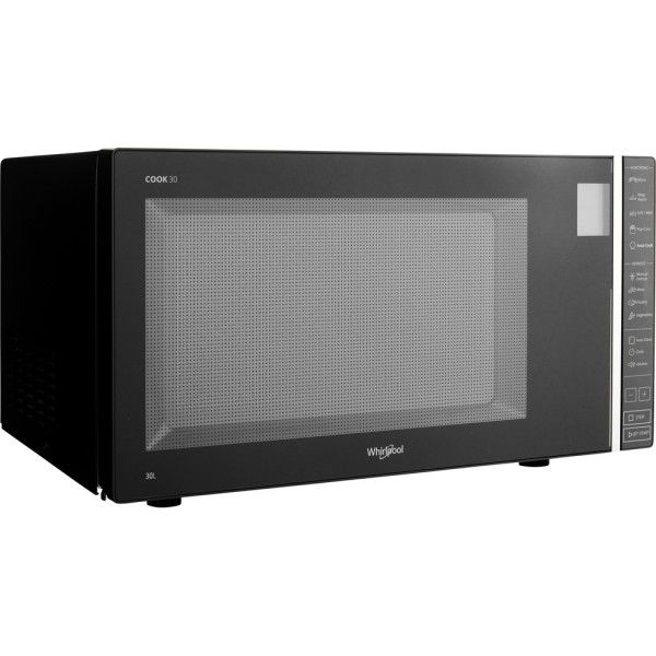 Micro-ondes pose-libre Whirlpool MWP301B/zwart detail 1