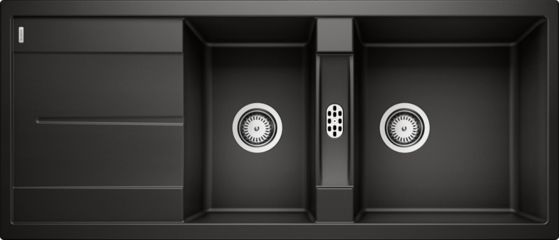 Anderhalve spoelbak Blanco 525934 vooraanzicht