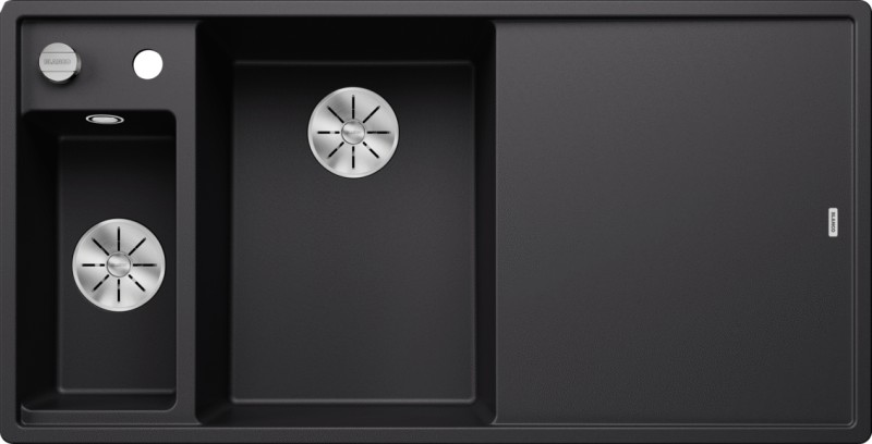 Anderhalve spoelbak Blanco 525848 vooraanzicht