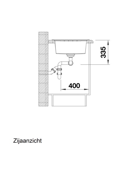 Evier 2 bassins Blanco 525906 detail 2