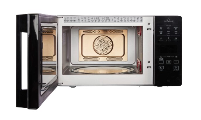 Microgolfoven vrijstaand Whirlpool MCP349BL detail 1