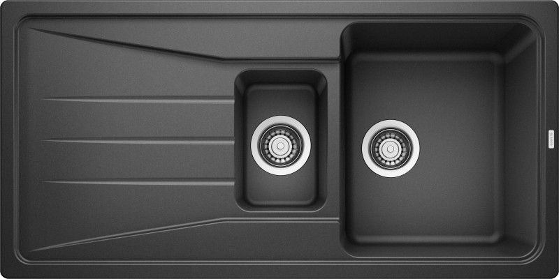 Anderhalve spoelbak Blanco 519852/** vooraanzicht