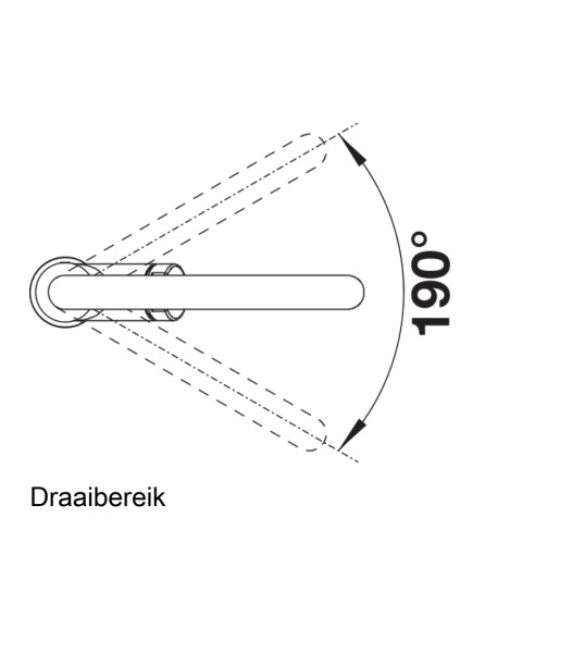 Eéngreepskraan Blanco 520767 detail 2