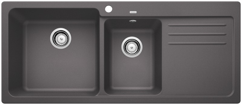 Anderhalve spoelbak Blanco 519655 vooraanzicht