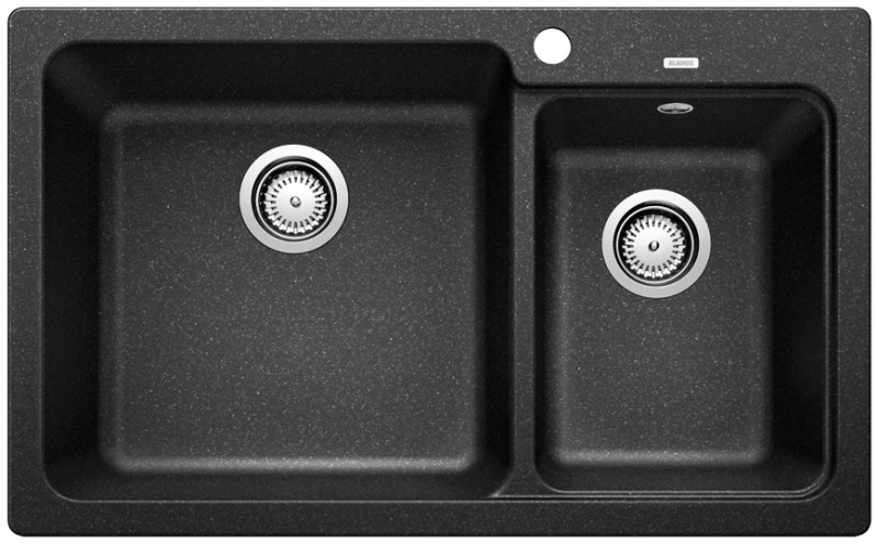 Evier 1 1/2 bassin Blanco 519646 vooraanzicht