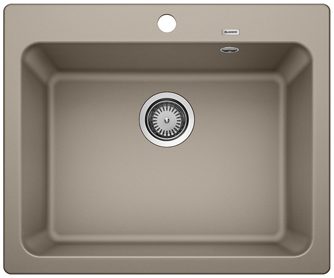 Enkele spoelbak Blanco 519644 vooraanzicht