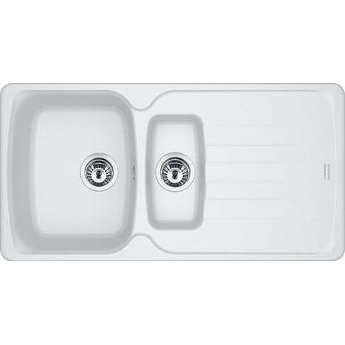 Anderhalve spoelbak Franke AZG651MW1 vooraanzicht