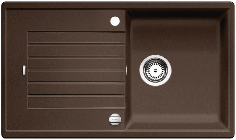 Enkele spoelbak Blanco 520510 vooraanzicht