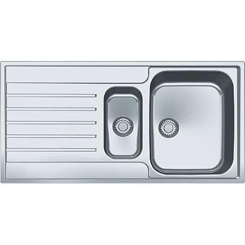 Anderhalve spoelbak Franke AGX2511 vooraanzicht