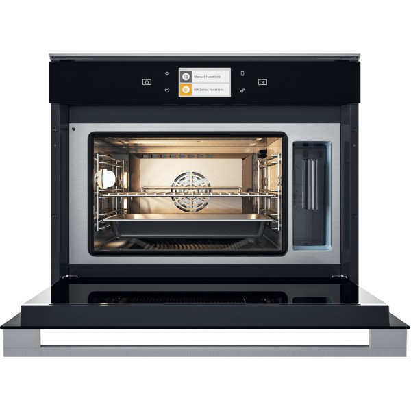 Combi : oven + stoom Whirlpool W11MS180 / Zwart detail 1