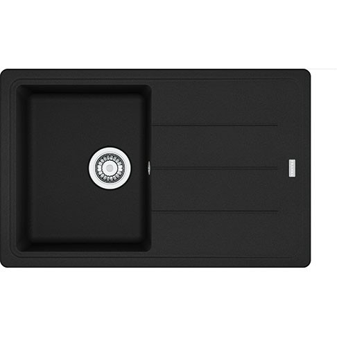 Enkele spoelbak Franke BFG611MB1 vooraanzicht