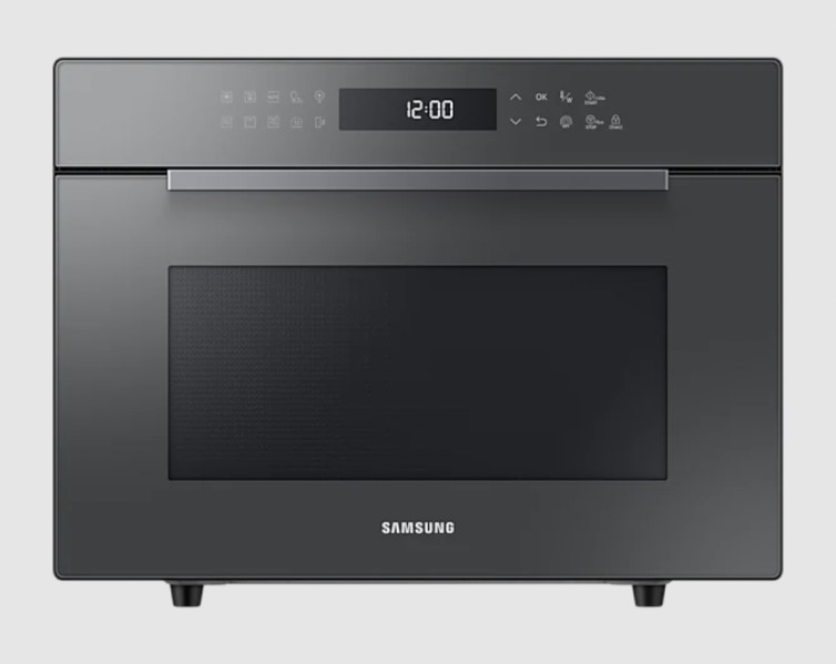 Micro-ondes pose-libre Samsung MC35R8058CC/zwart vooraanzicht