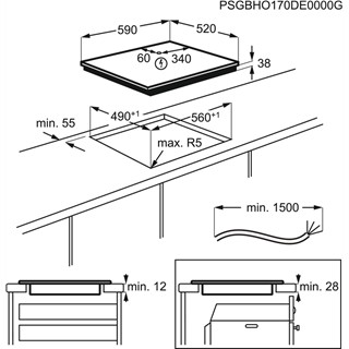 Kookplaat vitrokeramisch AEG HK654070FB/+ detail 3