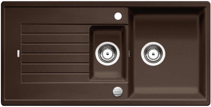 Anderhalve spoelbak Blanco 515071 vooraanzicht