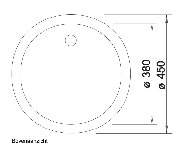 Evier 1 bassin Blanco 515028 detail 1