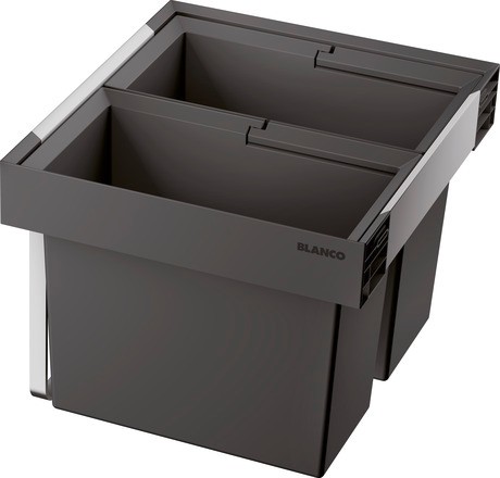 Afvalemmers Blanco 526639/** vooraanzicht