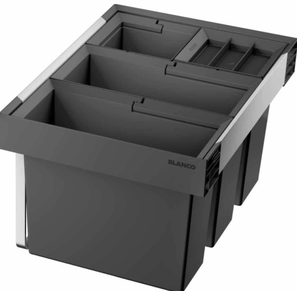 Afvalemmers Blanco 526644/° vooraanzicht