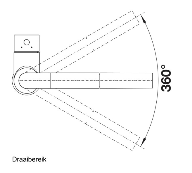 Robinet mono-commande Blanco 526660/° detail 2