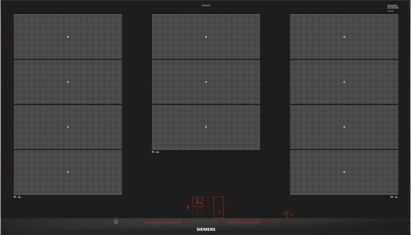 Kookplaat inductie Siemens EX975LXC1E / Meerfasig detail 1