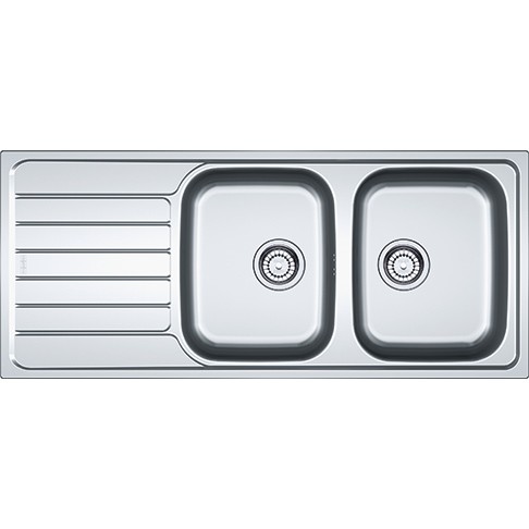 Dubbele spoelbak Franke SKX6211/ACTIE vooraanzicht