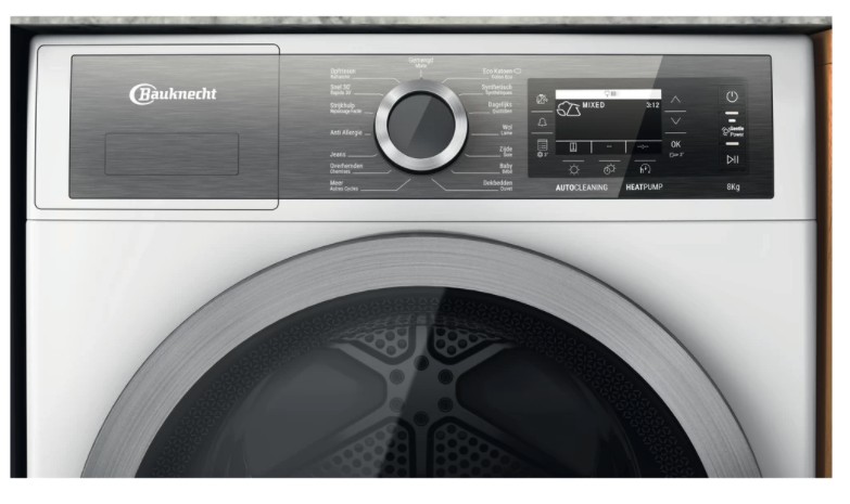 Séchoir Bauknecht B8D83WBCH detail 3