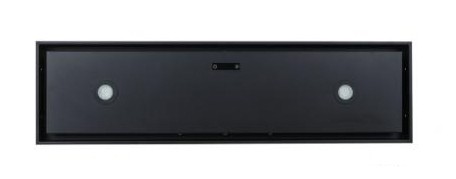 Hotte groupe aspirant Venduro RASMALL110/ZWART vooraanzicht