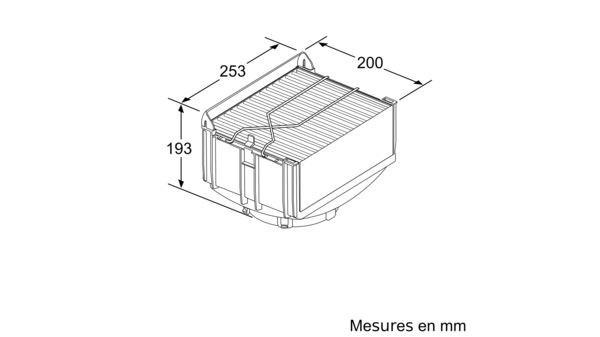 Hotte accessoires Siemens LZ11CXI16 detail 1