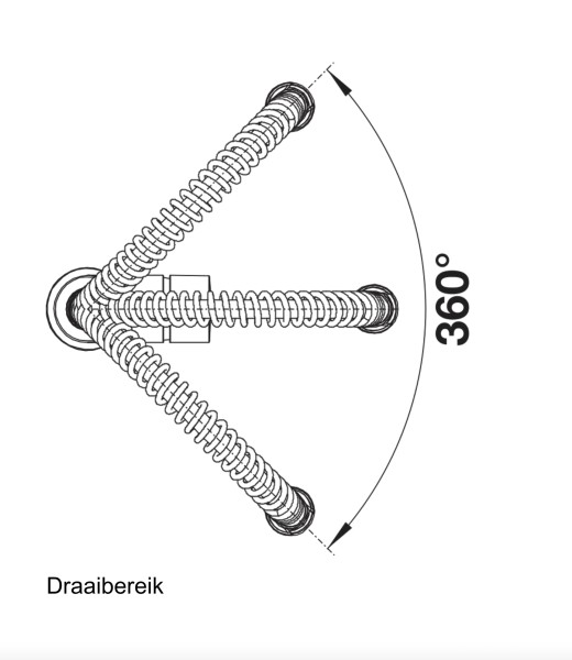 Eéngreepskraan Blanco 521476/** detail 2