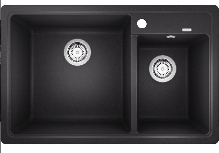 Enkele spoelbak Blanco 526224/** vooraanzicht