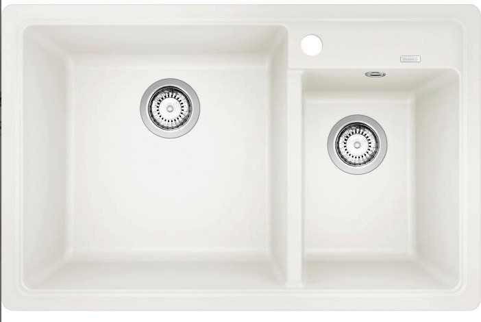 Evier 1 1/2 bassin Blanco 526226/** vooraanzicht