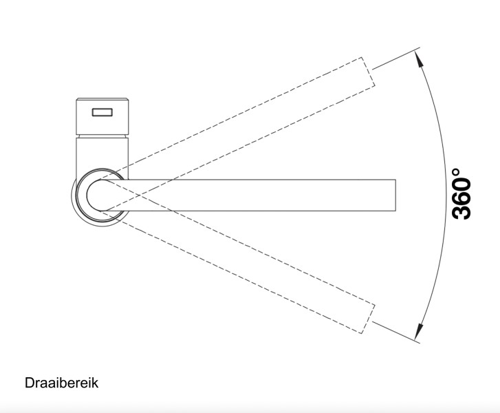 Robinet mono-commande Blanco 526179/** detail 2