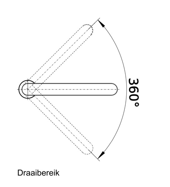 Eéngreepskraan Blanco 516672 detail 2