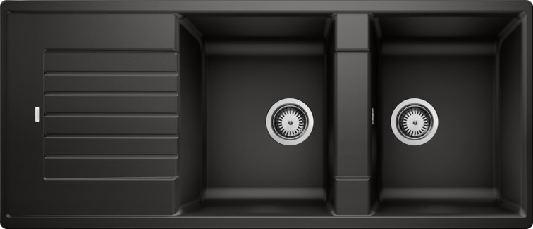 Dubbele spoelbak Blanco 526027 vooraanzicht