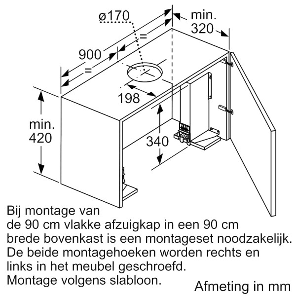 Dampkap telescopisch Siemens LI99SA684 detail 6