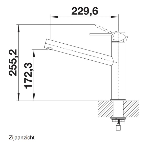 Robinet mono-commande Blanco 523118 detail 1