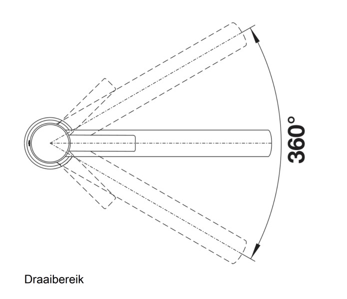 Robinet mono-commande Blanco 523118 detail 2