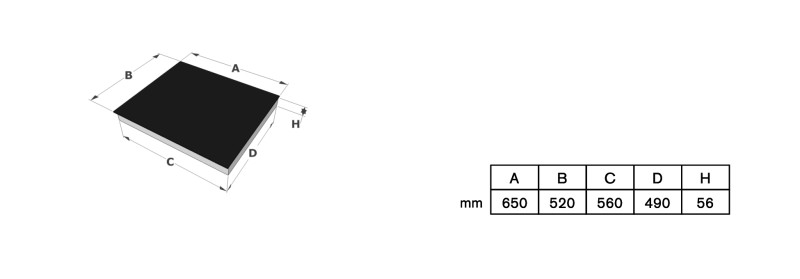 Kookplaat inductie Novy 1752 / Novy Inductie Comfort detail 2