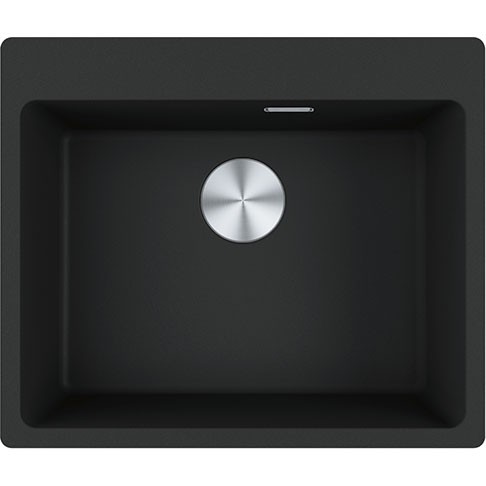 Enkele spoelbak Franke MRG610540MB1/° vooraanzicht