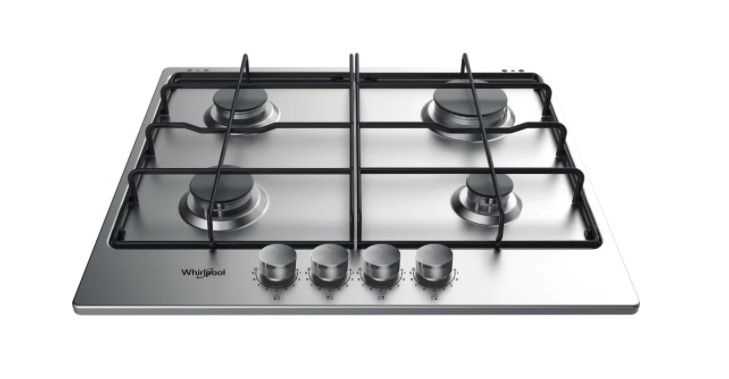 Taque de cuisson au gaz Whirlpool TGML650IX detail 1