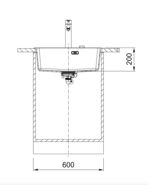 Evier 1 bassin Franke MRG610540MW1 detail 3
