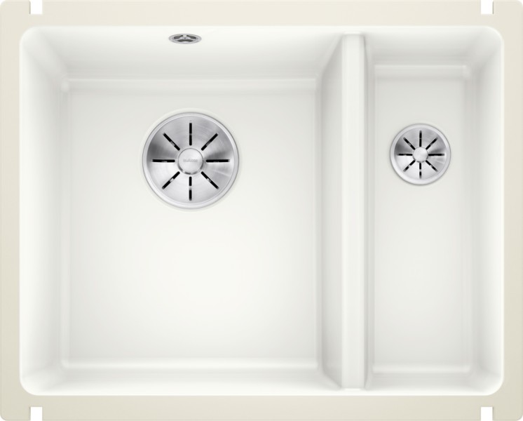 Anderhalve spoelbak Blanco 523741 vooraanzicht