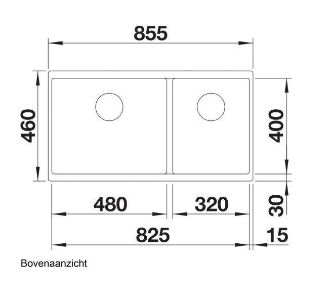 Evier 1 1/2 bassin Blanco 523584 detail 1