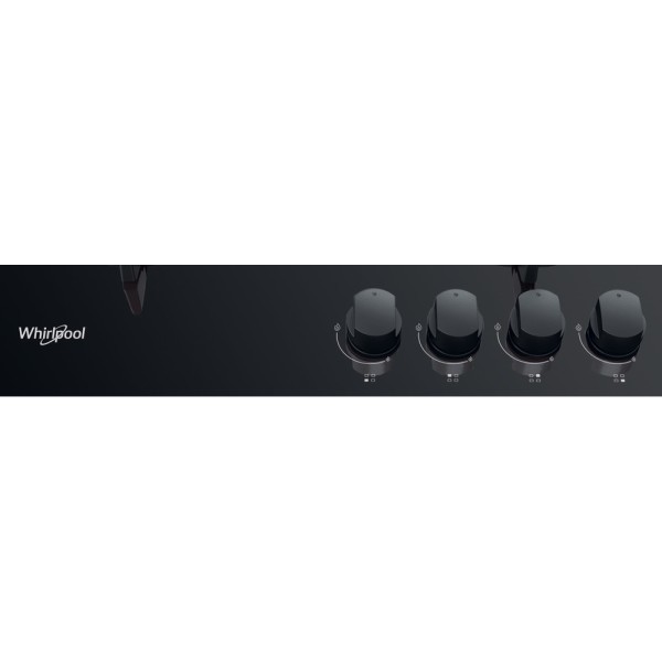 Taque de cuisson au gaz Whirlpool GOB616NB/zwart detail 2